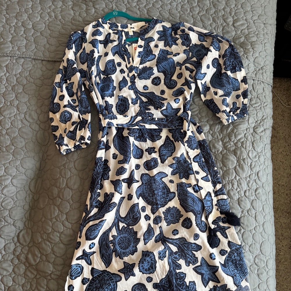 Women's Large H&M Printed Dress NWT